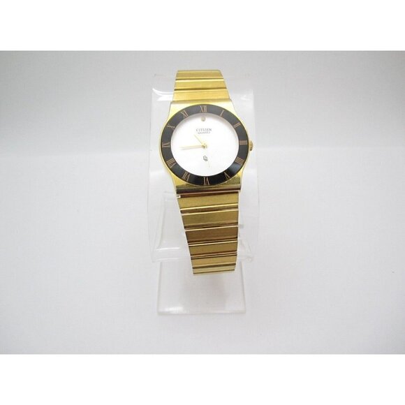 Vtg Women Citizen Quartz WR Analog 31mm Dial Causal Round Watch (G81) 6031 main image 5